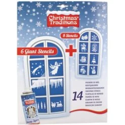 14 Weihnachtsschablonen