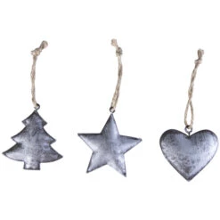 Dekohänger - Weihnachtsmotive - 6 Teile