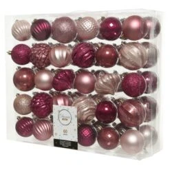 Christbaumkugeln - Magical Garden - Ø = Ca. 7 Cm - 60 Stück