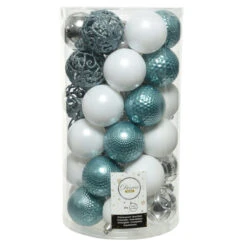 Christbaumkugeln - Winter Joy - Ø = Ca. 6 Cm - 37 Stück