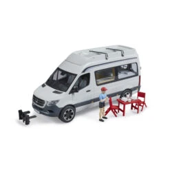 BRUDER 02672 - MB Sprinter Camper Mit Fahrer
