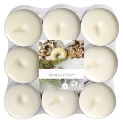Teelichter - Ø = Ca. 4 Cm - 18 Stück - Vanille