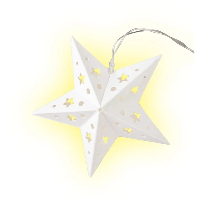 10er LED-Lichterkette - Sterne - 210 Cm – Bild 2