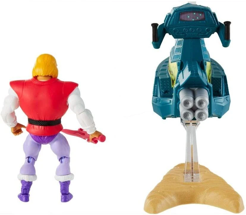 MATTEL Masters Of The Universe - Prince Adam Sky Sled Actionfigur – Bild 7