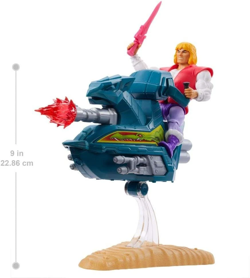MATTEL Masters Of The Universe - Prince Adam Sky Sled Actionfigur – Bild 6