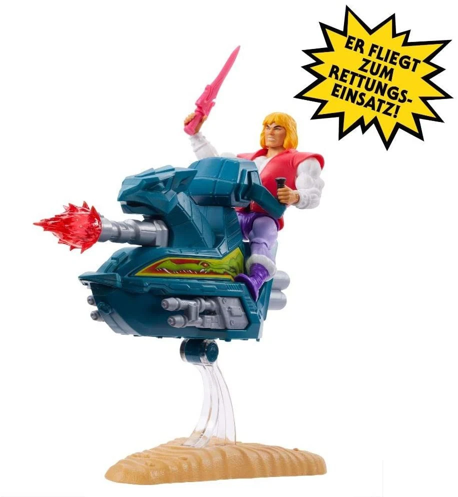 MATTEL Masters Of The Universe - Prince Adam Sky Sled Actionfigur – Bild 4