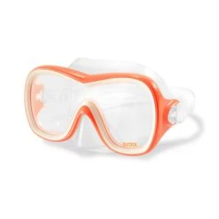 Intex Tauchermaske - Wave Rider - 1 Stück, Orange Oder Türkis