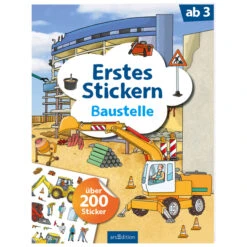 Erstes Stickern - Baustelle - über 200 Sticker
