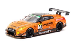 ***Tarmac T64-035-21ST81 Nissan GT-R NISMO GT3 "GTNET Motor Sports" 24 Hours Fuji 2021 Orange Maßsta
