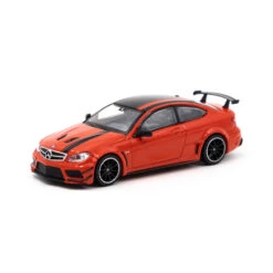 Tarmac T64G-009-RE Mercedes Benz C63 AMG Rot Maßstab 1:64 Modellauto